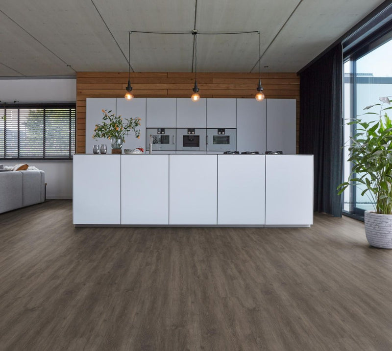 Floorlife Bankstown Dark Grey - Rechte Plank - Silent Rigid Click Vloer