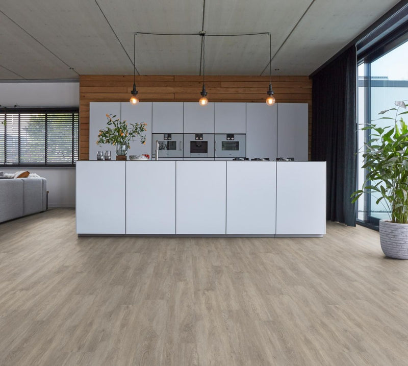 Floorlife Bankstown Light Grey - Rechte Plank - Dryback - Plak PVC Vloer