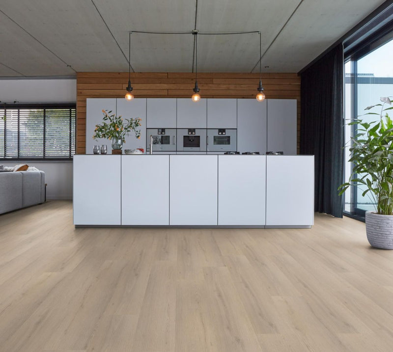 Floorlife Barnet Beige - Rechte Plank - Dryback - Plak PVC Vloer