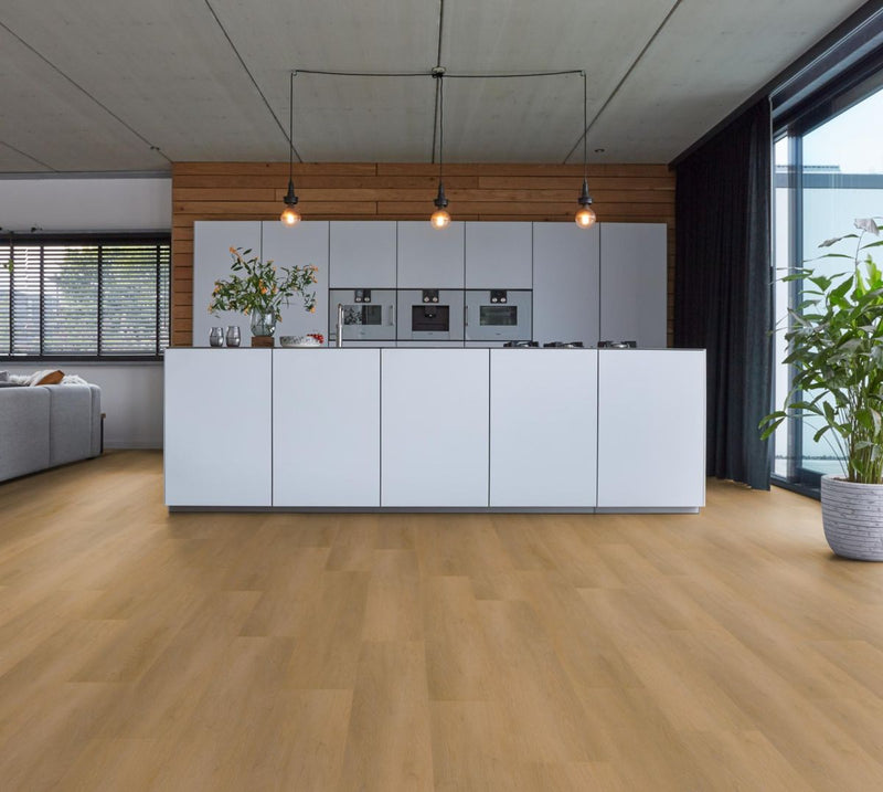 Floorlife Newham Dark Oak Click Rechte plank - PVC Click Vloer