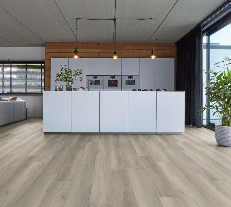 Floorlife Paddington Light Grey - Rechte Plank - Dryback - Plak PVC Vloer