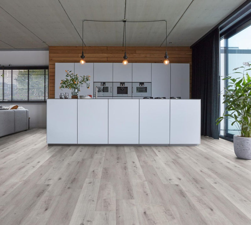 Floorlife Sydney Harbour Light Grey - Rechte Plank - Dryback - Plak PVC Vloer