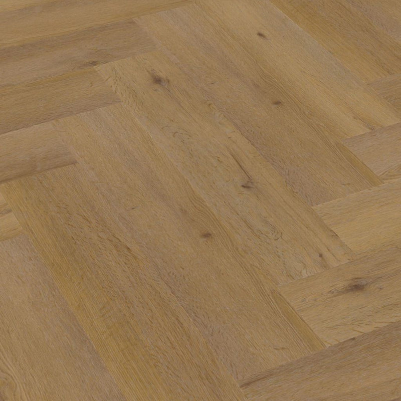 Floorlife YUP Herringbone Leyton Dark Oak - Visgraat PVC - Silent Rigid Click Vloer