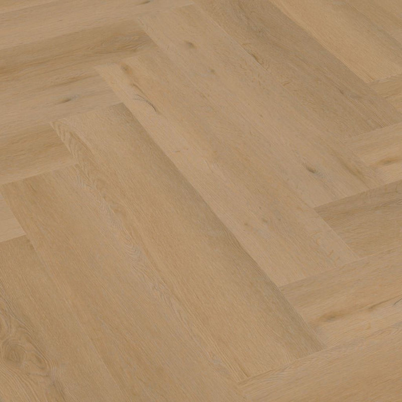 Floorlife YUP Herringbone Leyton Warm Oak - Visgraat PVC - Silent Rigid Click Vloer