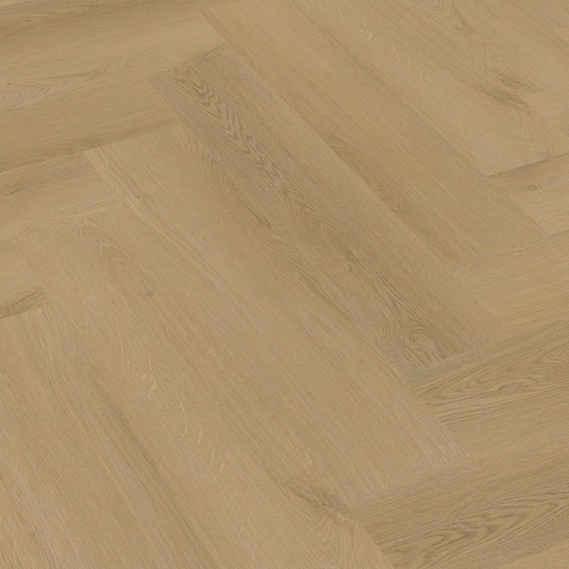 Floorlife YUP Herringbone Merton Light Oak - Visgraat PVC - Silent Rigid Click Vloer