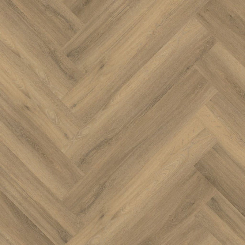 Floorlife YUP Herringbone Naturel - Visgraat PVC - Dryback - Plak PVC Vloer