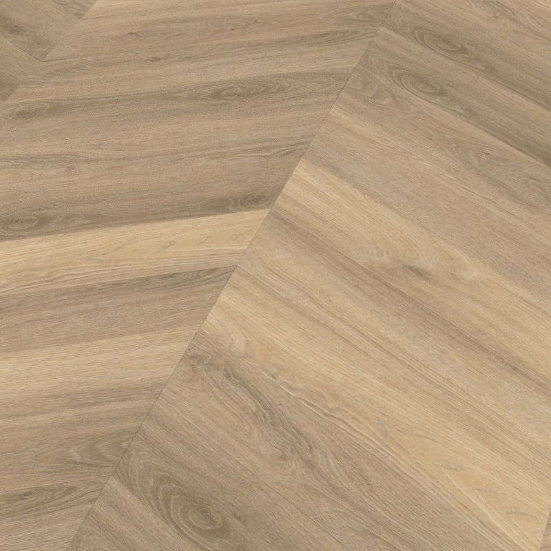 Floorlife Yup Chevron Beige - Hongaarse Punt - Dryback - Plak PVC Vloer