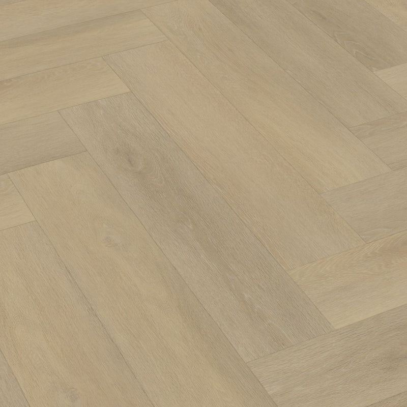 Vtwonen by Floorlife Herringbone Natural - Visgraat PVC - Dryback - Plak PVC Vloer